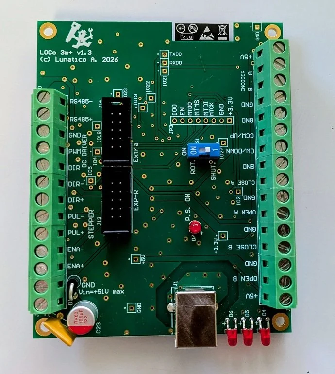 Caterpillar LOCo board, the main board of the Caterpillar Dome Full Control