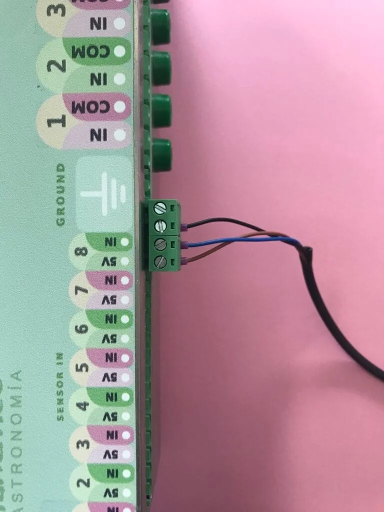 Hydreon RG-9 — connections step 4