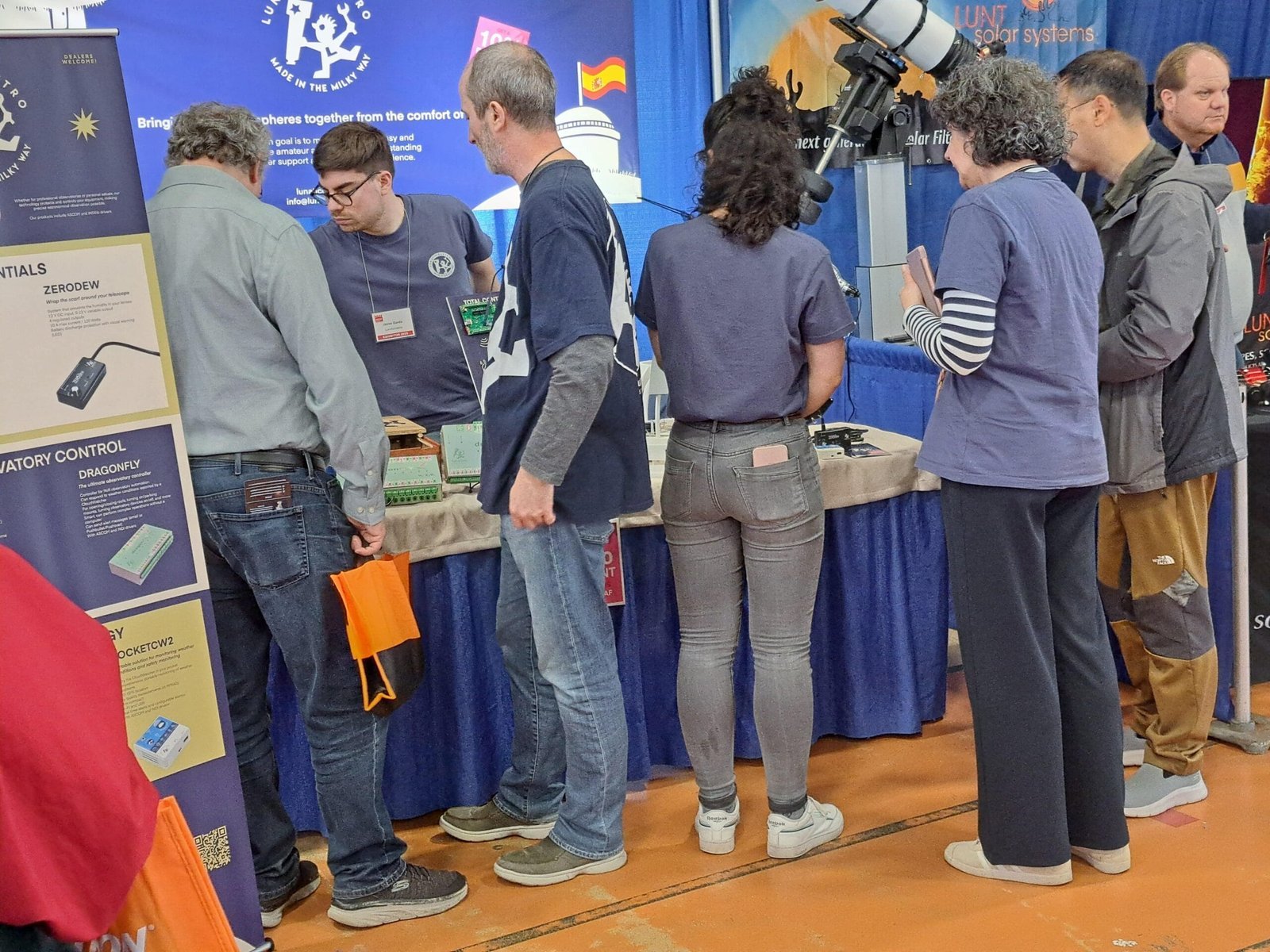 Lunaticoastro team at NEAF 2025