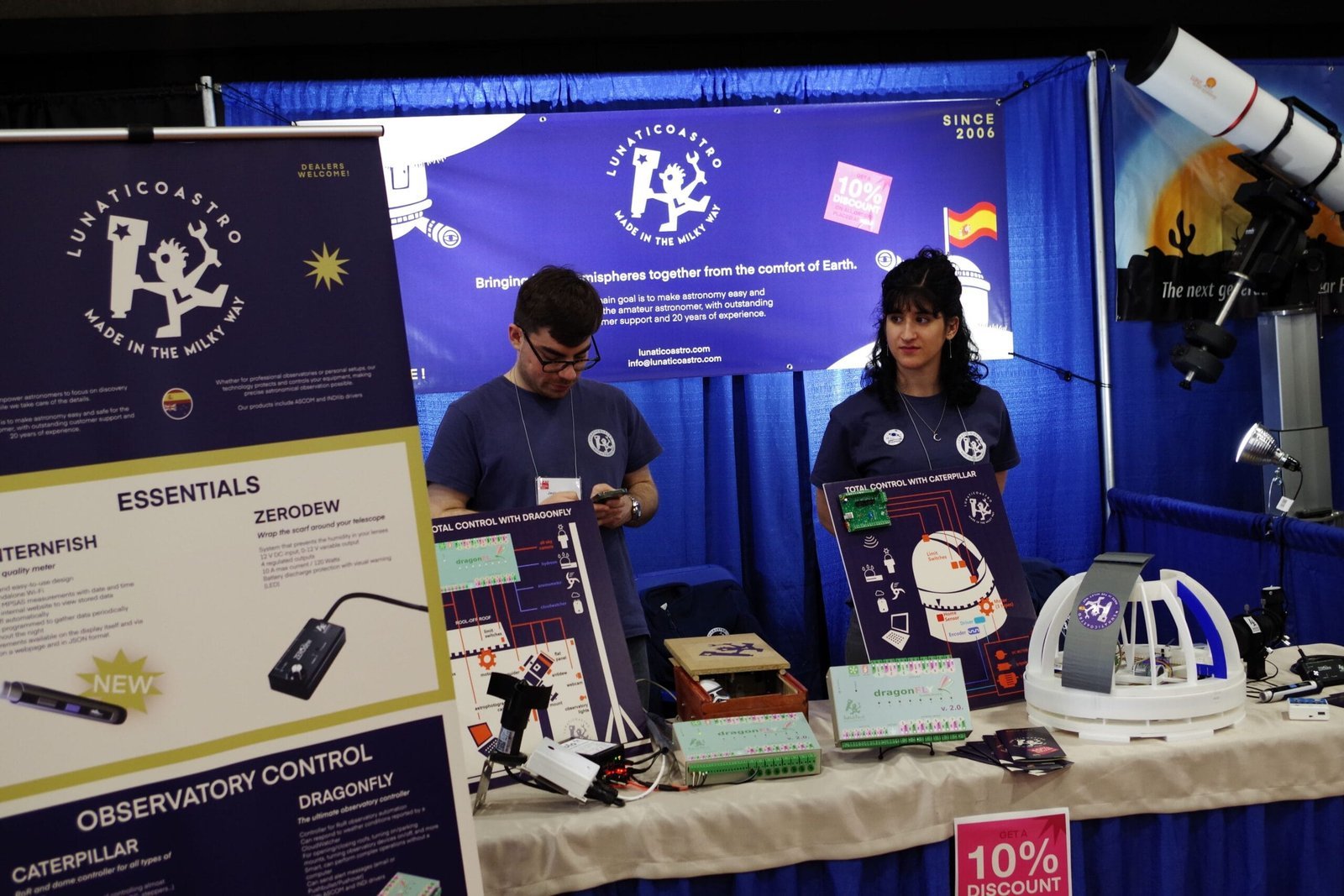Lunaticoastro team at NEAF 2025