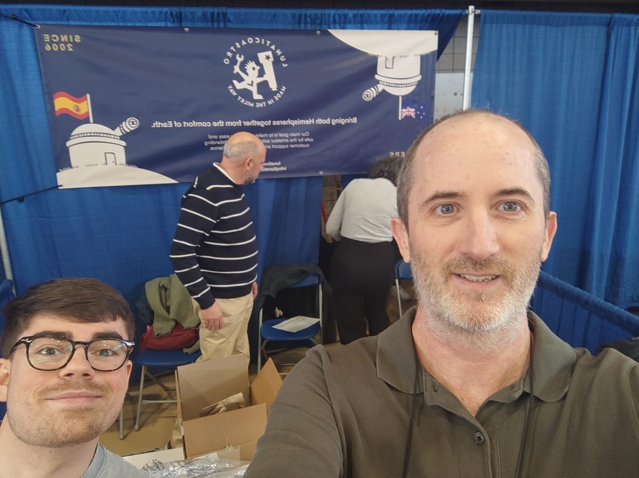 Lunaticoastro team at NEAF 2025