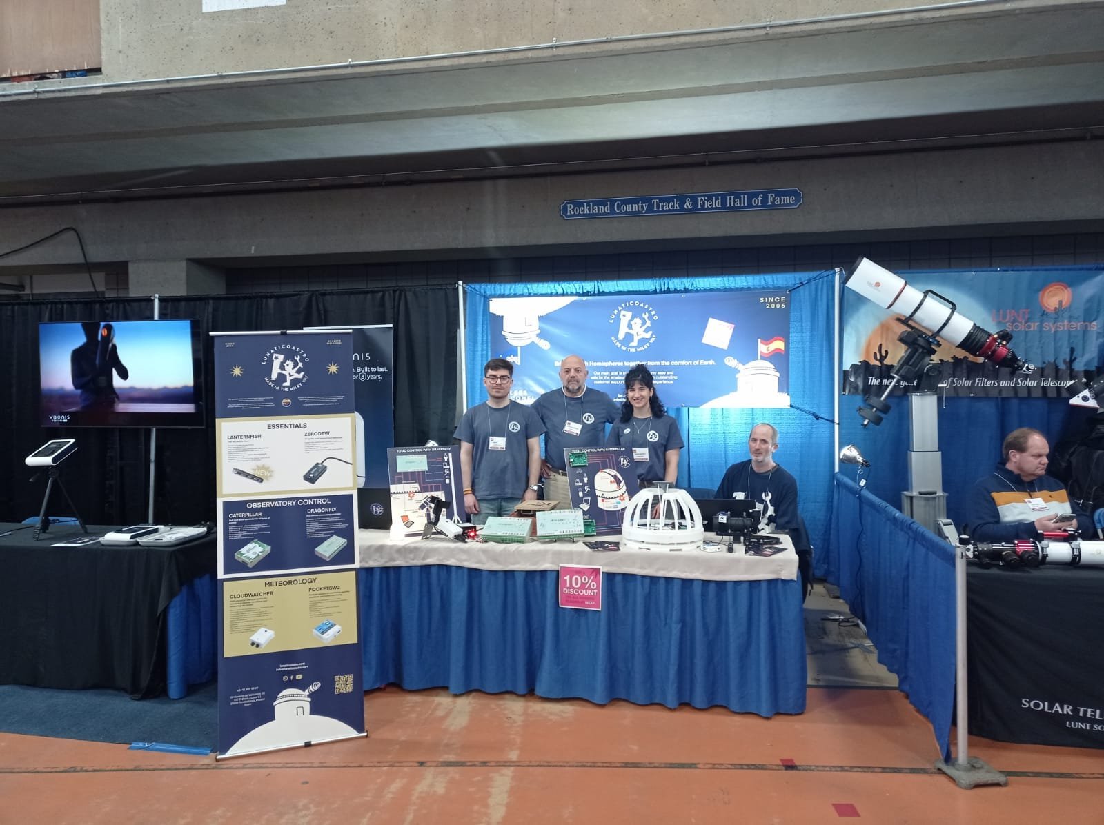 Lunaticoastro team at NEAF 2025