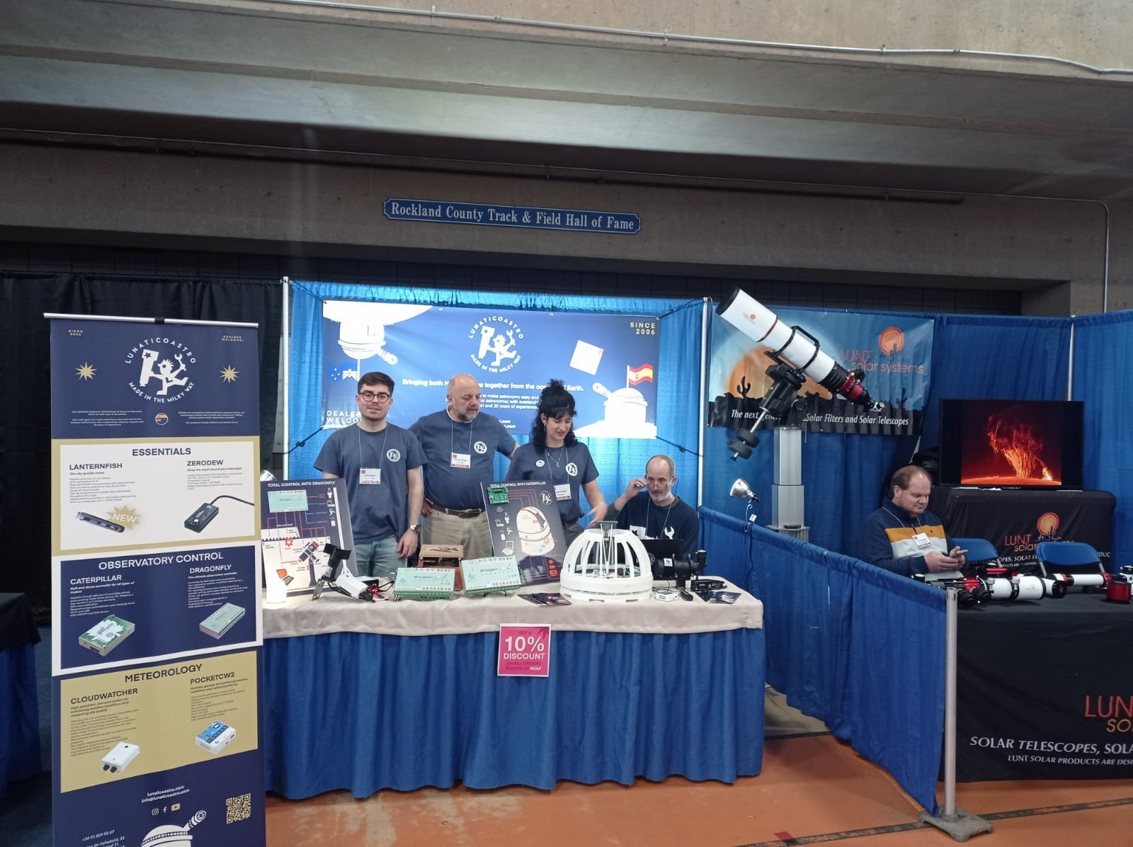 Lunaticoastro team at NEAF 2025