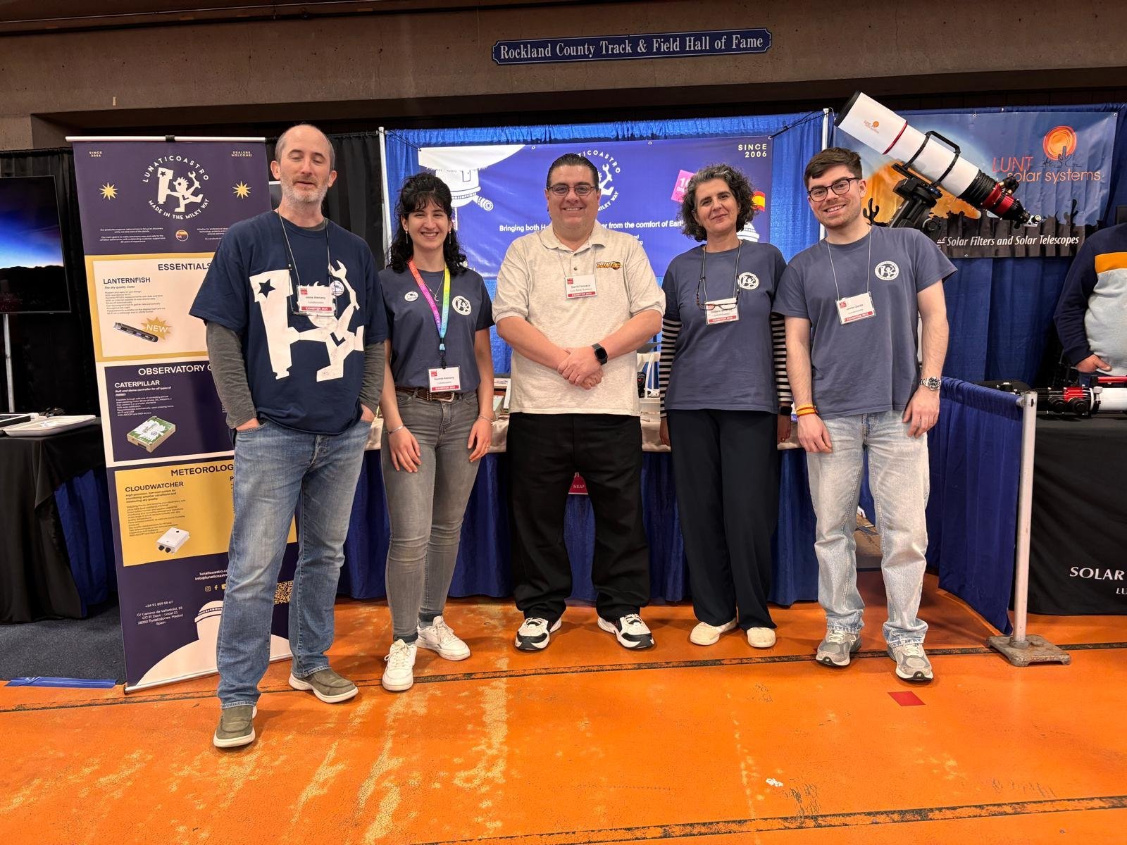 Lunaticoastro team at NEAF 2025