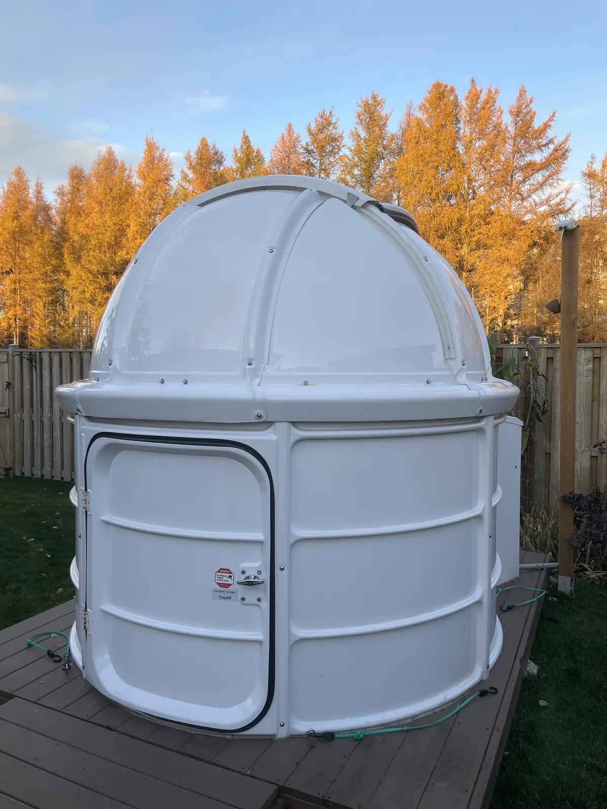 An observatory sent in by a reader for our 20th anniversary