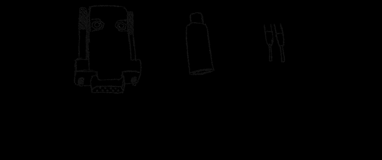 Sketch of the CloudWatcher unit, its power jack, and the two relay output terminals