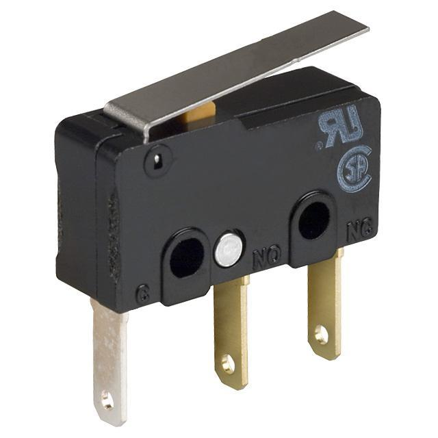 A microswitch limit switch with C, NO and NC terminals