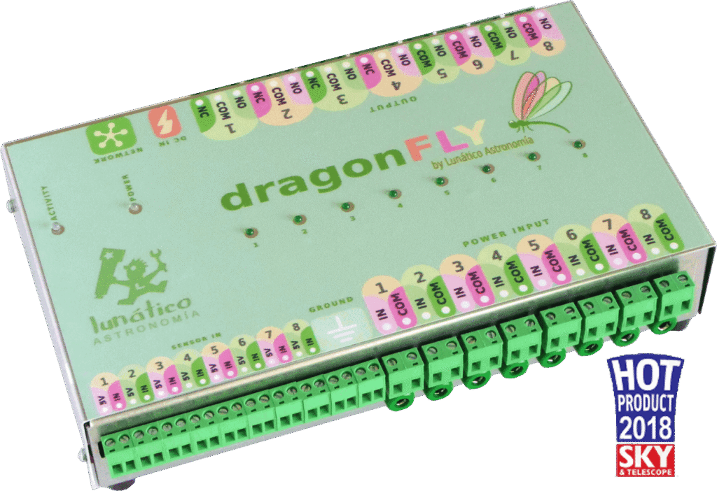 Dragonfly observatory controller