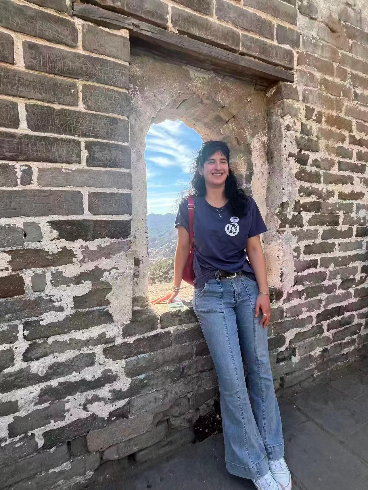 At the Great Wall