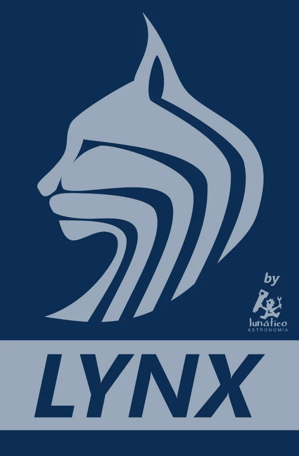 Lynx logo: a stylised lynx head in profile