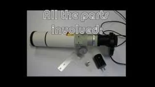 Video thumbnail: Fitting a focus motor to a Takahashi refractor