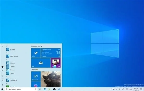Windows 10 desktop