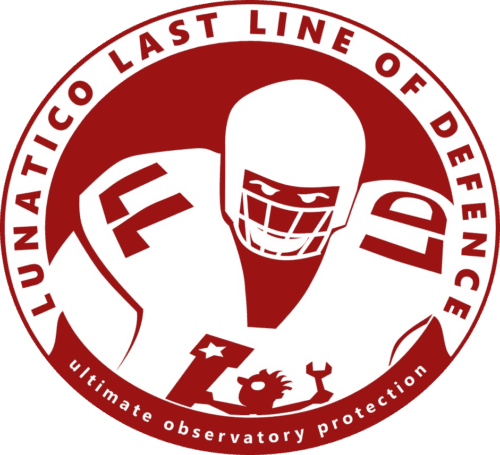 Lunatico Last Line of Defence LLLOD logo – emergency control system for observatories.