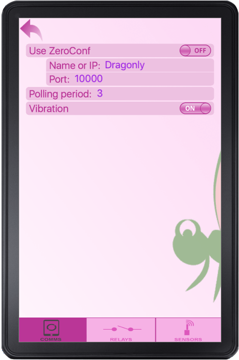Dragonfly screen