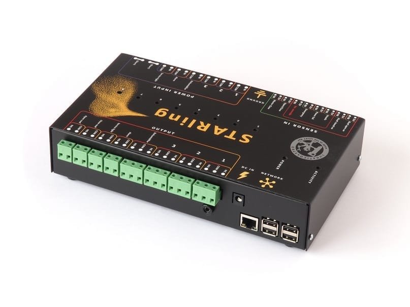 Lunatico Astronomia Starling multi-observatory controller rear view