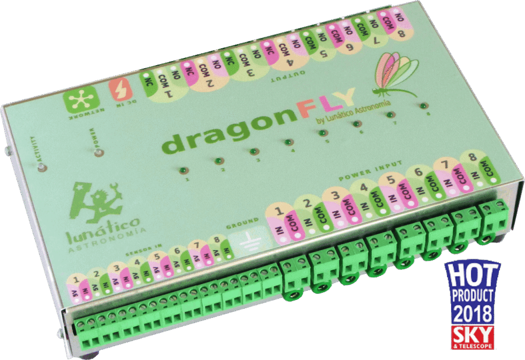 Dragonfly observatory controller