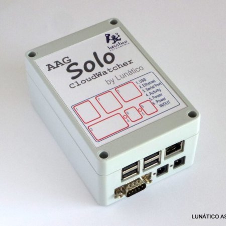 SOLO CLOUDWATCHER, an advanced cloud detection device for accurate sky condition monitoring.