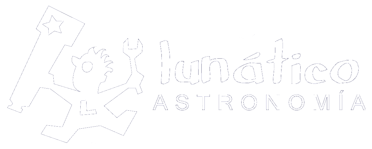 Lunático Astronomía logo - Innovation in astronomical solutions for remote observatories.