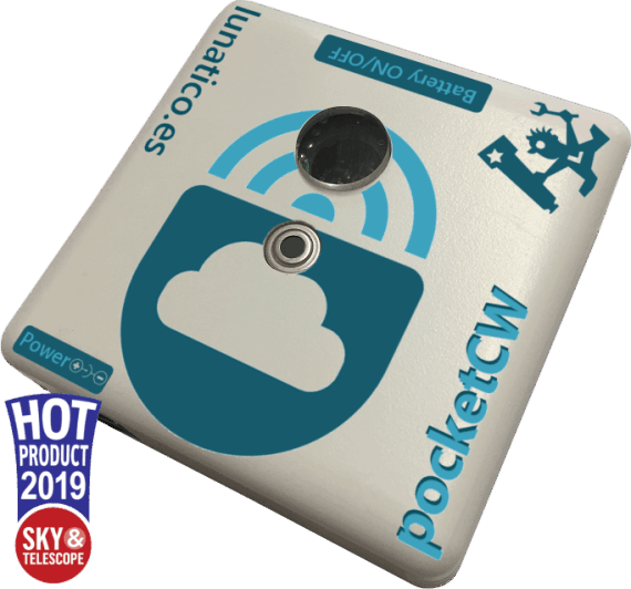 Pocket Cloudwatcher device. Hot Product 2019 - Sky & Telescope.